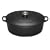 Le Creuset Cast Iron Oval Casserole, Satin Black, 35 cm