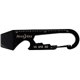 Nite Ize KMT-01-R3 DoohicKey Keychain Multi-Tool, Black