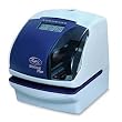 Lathem Time 5000EP 5000E Plus Electronic Time Recorder/Document Stamp/Numbering Machine, Cool Gray