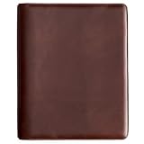 Johnston & Murphy Letter Folio - Dark Mahogany Waxhide