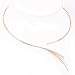 14K Diamond Comet Choker Necklace