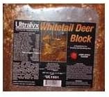 3 PACK WHITETAIL DEER BLOCK, Color: BLACK; Size: 25 POUND (Catalog Category: Wildlife: Deer :ATTRACTANTS & FOODPLOT SUPP.)