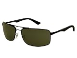 Ray Ban RB3465-01 Active Lifestyle Black Crystal Green Sunglasses