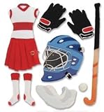 Jolees Boutique Themed Ornate Stickers, Field Hockey