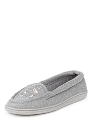 Secret Support™ Heart Moccasin Slippers