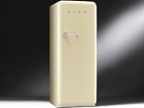 Smeg FAB28PR1 Standk&uuml;hlschrank / A++ / 248 L / Creme / mit integriertem Gefrierteil / Rechtsanschlag