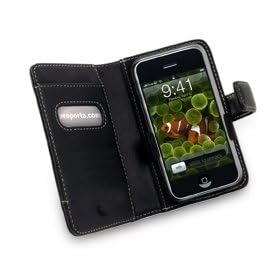 Proporta Alu-Leather Case (Apple iPhone Series) - Book Type