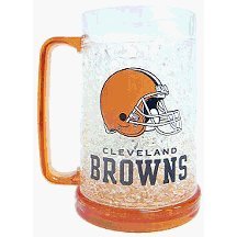 Cleveland Browns NFL Crystal Freezer Mug by Duck House Sports
