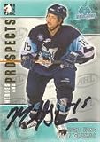 Mike Glumac, Worcester IceCats - AHL Autographed Card