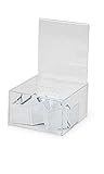 Small Acrylic Ballot Box. Clear Acrylic Finish • Overall Box Dimension: 7¼