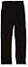 American Hawk Big Boys' Fleece Pant with Open Hem, Black, 14/16