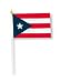 Rayon Puerto Rican Flag