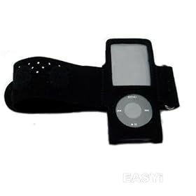 NEW BLACK ARMBAND 2008 APPLE IPOD NANO 4 CHROMATIC 8GB or 16GB