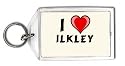 I Love Ilkley Keychain