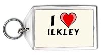 I Love Ilkley Keychain