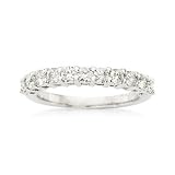 .75 ct. t.w. Diamond Wedding Ring In 14kt White Gold