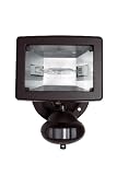 Brinkmann Home Security Halogen Motion Detector Light, Bronze