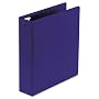 Wilson Jones Three-Ring Binder, Two-Inch Rings, 11 x 8-1/2 Inches, Dark Blue (W368-44NBL)