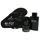 Kenneth Cole Black for Men Gift Set - 3.4 Oz Edt Spray & 10.0 Oz Hair Body Wash & Flip Flop