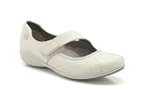 Clarks Womens Indigo Bar Off White Leather Shoes 3 UK