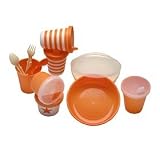 Elegant Baby Baby On The Go Meal and Snack Set- Orange