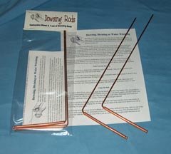 Copper Dowsing Rods