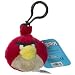 Red Bird: Angry Bird ~2.5" Mini-Plush Backpack Clip Series