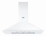 Hotpoint-Ariston - HES 62 F WH HA - Hotte D&eacute;cor / Chemin&eacute;e - Int&eacute;grable - 59,9 cm