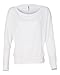 Bella + Canvas Women's Flowy Long Sleeve Off Shoulder Tee