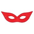 Red Harlequin Half Mask