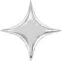 FOIL 20" STARPOINT SILVER