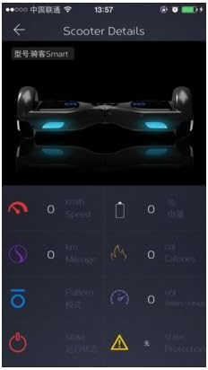 100% AUTHENTIC IO HAWK Chic Smart S2 with smartphone APP (white)