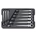 GearWrench 85298 9 Piece SAE X-Beam Flex Head Combination Ratcheting Wrench Set
