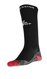 L&ouml;ffler Herren Socken C-TEX Stutzen, schwarz, 36-38