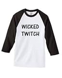 WICKED TWITCH on Adult & Youth Cotton Baseball Jersey (in 8 colors)