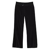 Girls' Circo® Black Velour Lounge Pants