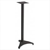 SANUS SYSTEMS EF-28B 28 Euro Foundations® Bookshelf Speaker Stands in Black (EF28B)