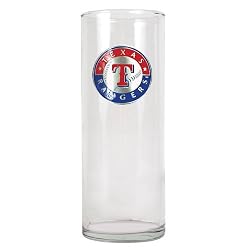 Texas Rangers MLB 9 Flower Vase - Primary Logo by Great American Products