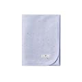 bellybutton 4323-2-00 - Jerseydecke, blue with dots, 80 x 80 cm