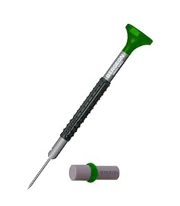 Bergeon 55-687 6899-AT-200 Stainless Steel Ergonomic 2.00mm Screwdriver with Spare Blades Watch Repair Kit