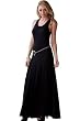 Long Black Tank Style Dress