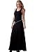 Long Black Tank Style Dress