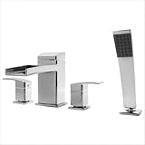 Bundle-83 Kenzo 4-Hole Roman Polished Chrome
