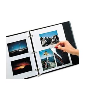 Redi-Mount Photo Mounting Sheets, 11 x 9, 50/BK