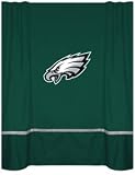 Philadelphia Eagles MVP Shower Curtain Teal