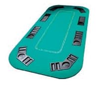 36'x79' 4-FOLDING TEXAS HOLDEM POKER TABLE TOP W/CASE!!