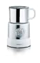 Severin SM 9685 Milchaufsch�umer / silber-wei� / Induktionsverfahren / 700 ml / kaltes und warmes Aufsch�umen in 4 verschiedenen Temperaturstufen