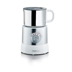 Severin SM 9685 Milchaufsch�umer / silber-wei� / Induktionsverfahren / 700 ml / kaltes und warmes Aufsch�umen in 4 verschiedenen Temperaturstufen