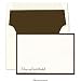 Checkerboard Niche Note Wedding Invitations