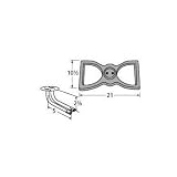 MCM 22202-72202 Cast Iron Figure-8 Burner